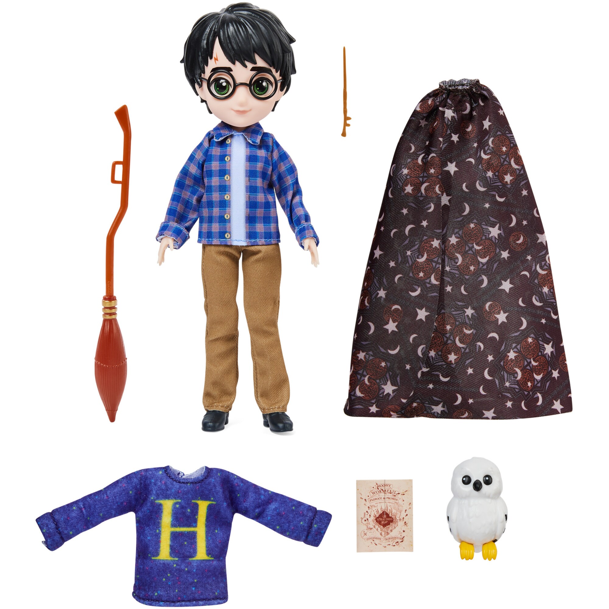 Spin Master Spielfigur Wizarding World Harry Potter - Geschenkset mit Harry Potter-Puppe