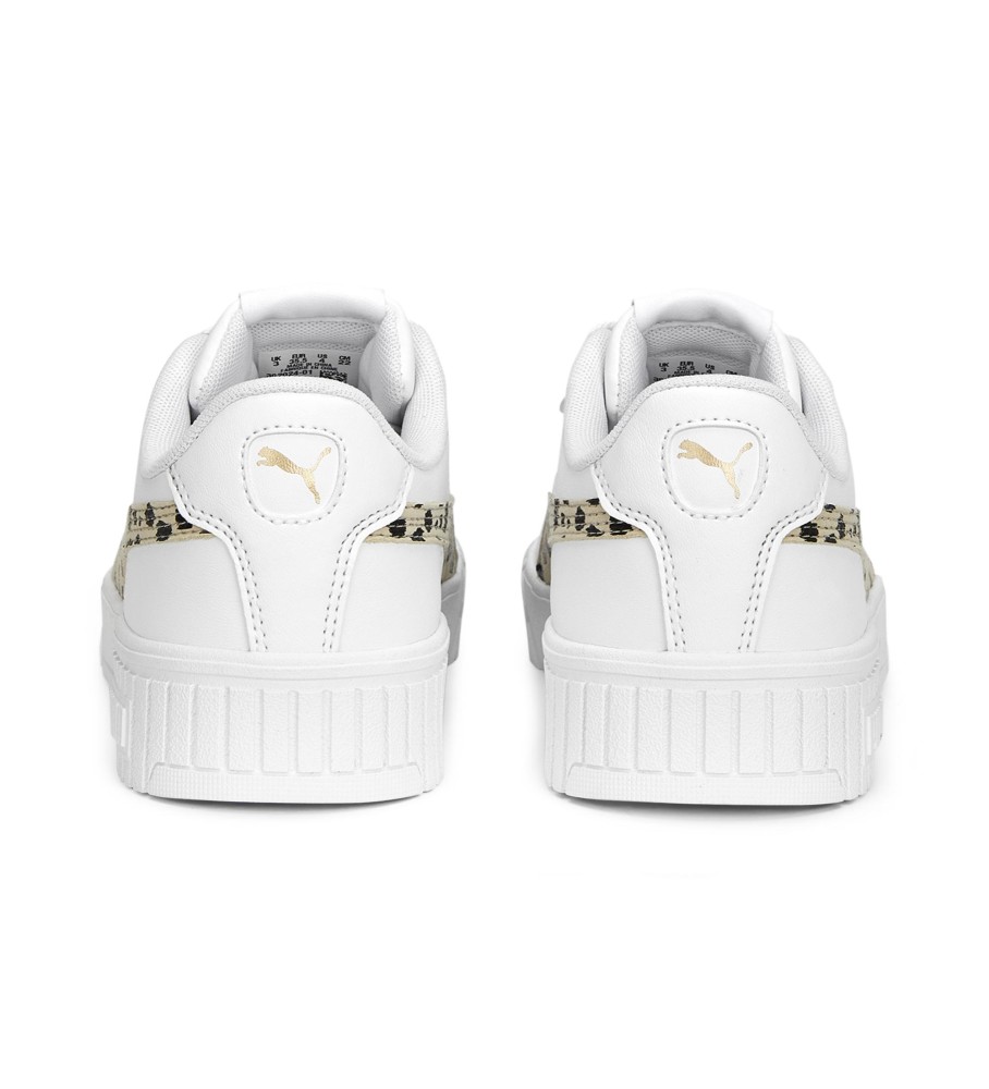 Tênis Puma Carina 2.0 Animal Jr Branco