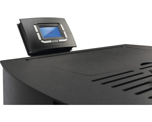 Rowi Vetro pelletkachel, staal, wit, 9 kW, inclusief wifi en afstandsbediening