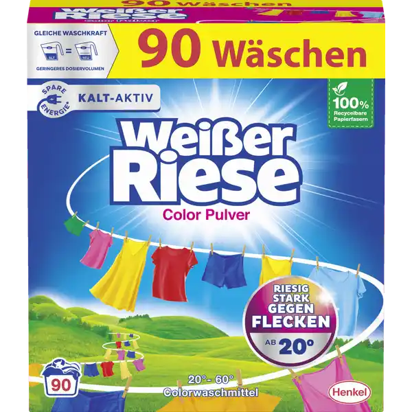 Pulver Color Waschmittel 90 WL