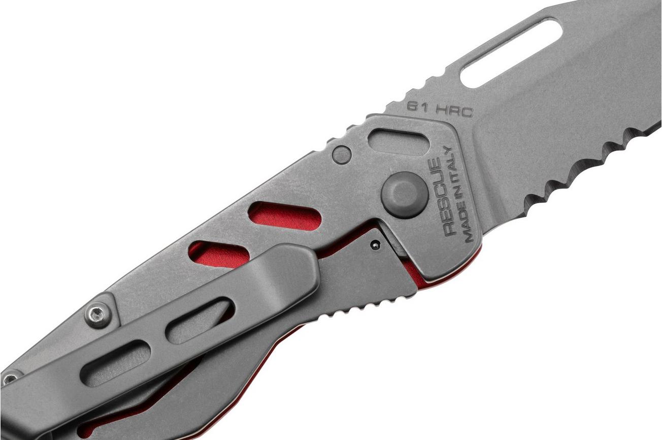 Extrema Ratio Ant Rescue, Red Stonewashed M390, 04.1000.0468/M3/SW/R-C zakmes