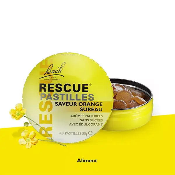 RESCUE Pastilhas de Laranja - 50 g