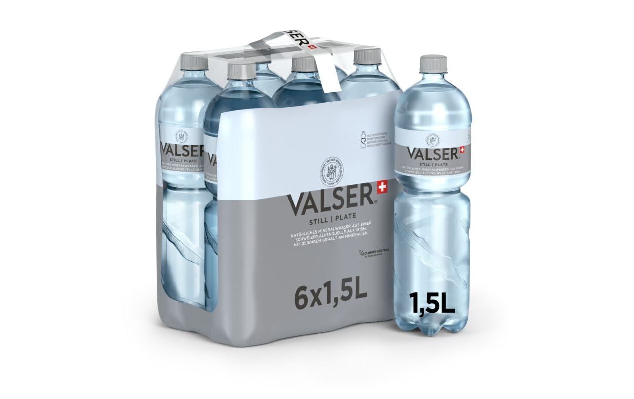 Wasser Still 6 x 1.5 lMildes und stilles Wasser ohne Kohlensäure