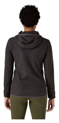 Polaire Patagonia R1 Air Full-Zip Hoody Noir Femme