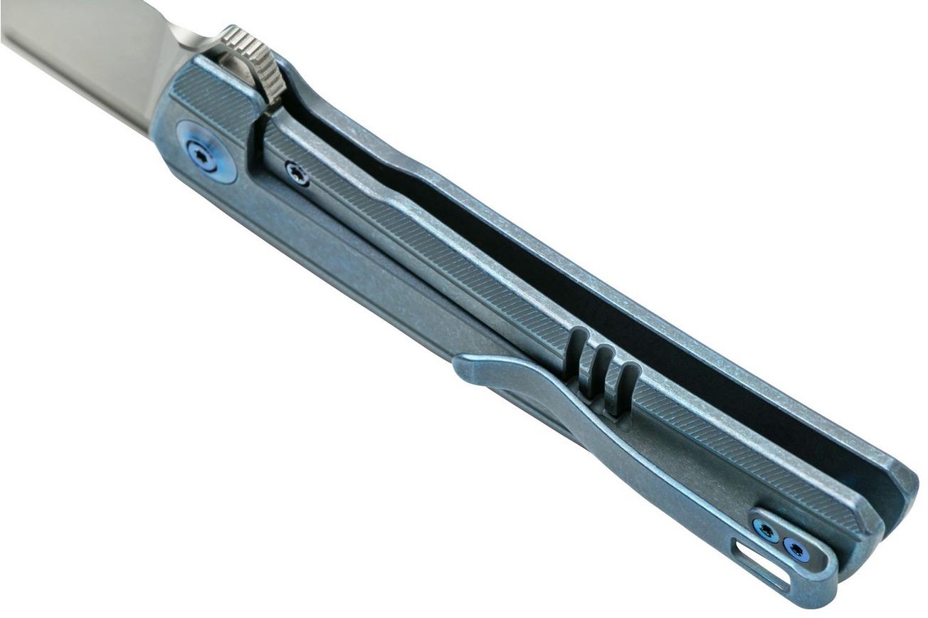 WE Knife Speedster WE21021B-3, Blue Titanium zakmes