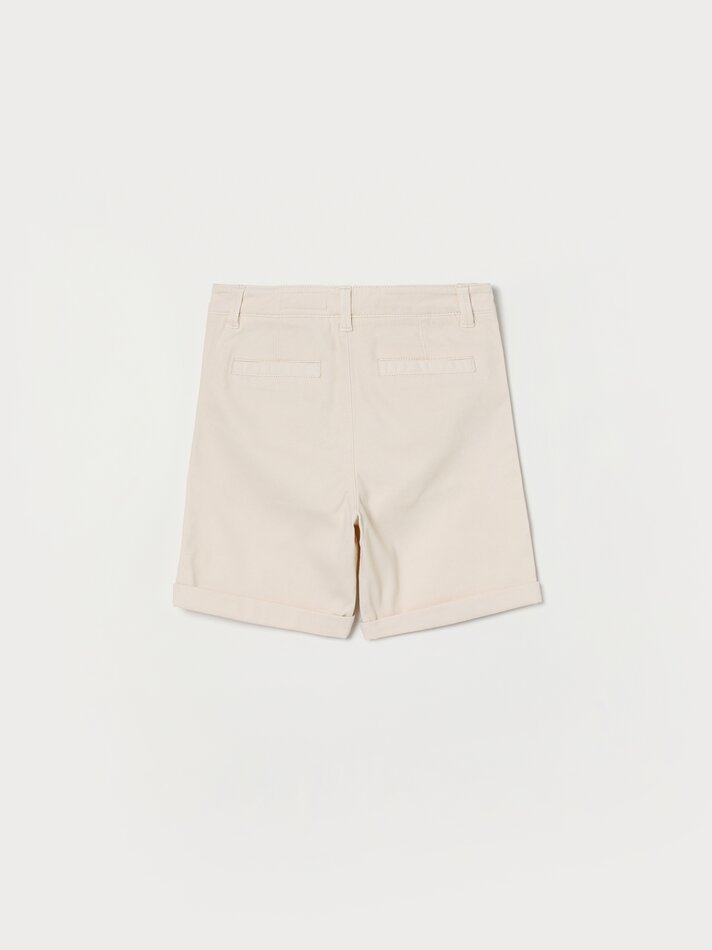 Bermuda chino stretch - Cinza