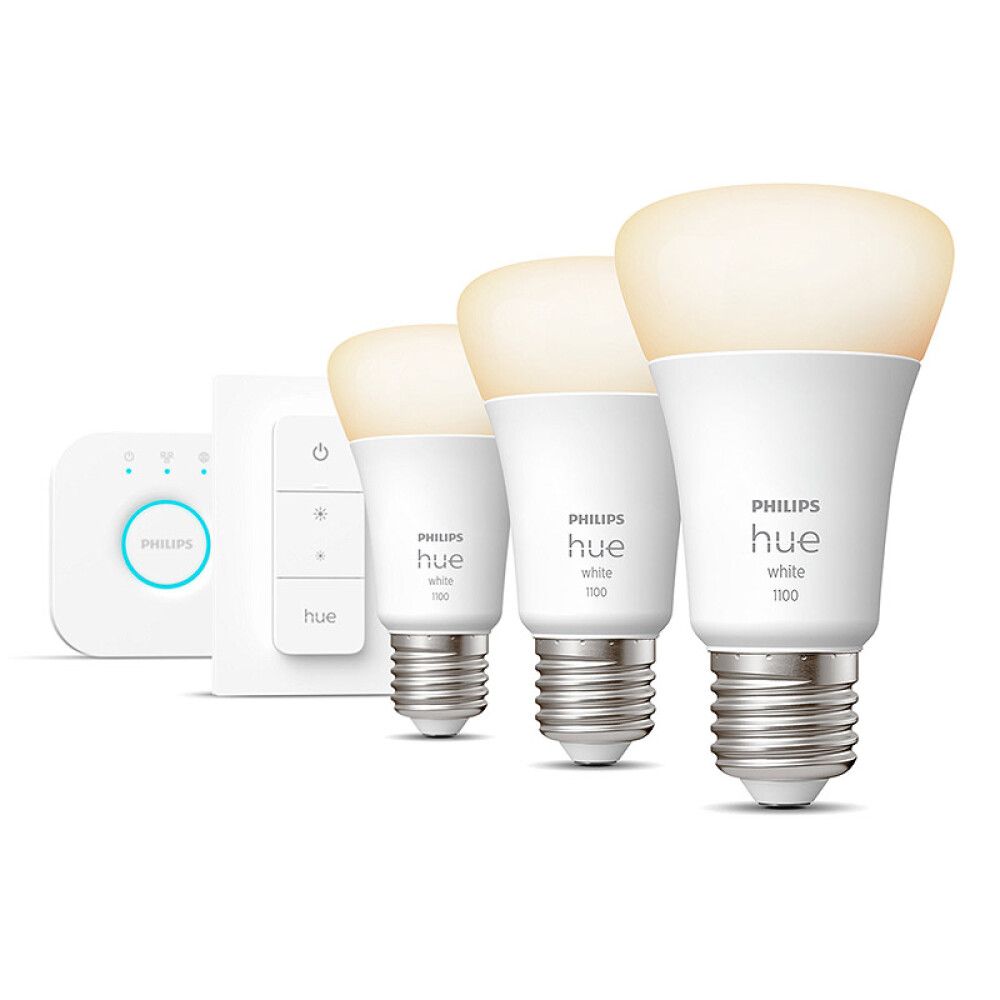 STARTPAKKE PHILIPS HUE A60 E27 9,5W 3-PK