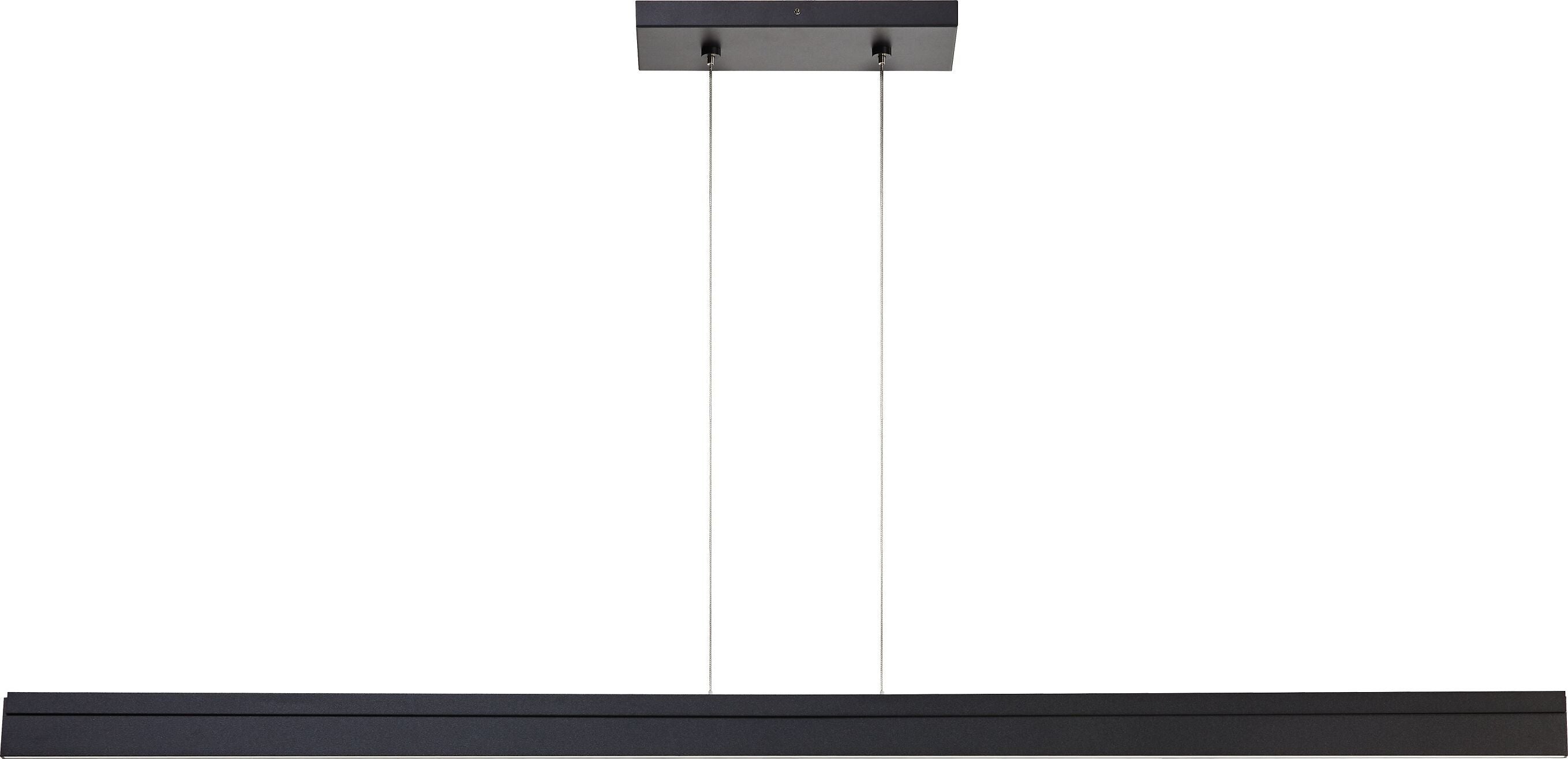 LINEA Hängeleuchte - Schwarz / B: 140.0 cm x T: 1.0 cm x H: 5.0 cm