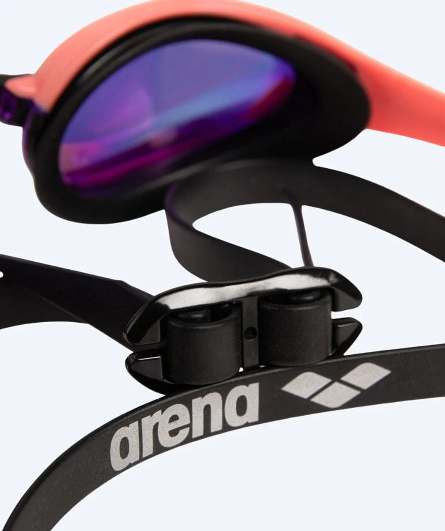Arena Elite svømmebriller - Cobra Ultra SWIPE Mirror - Lyserød