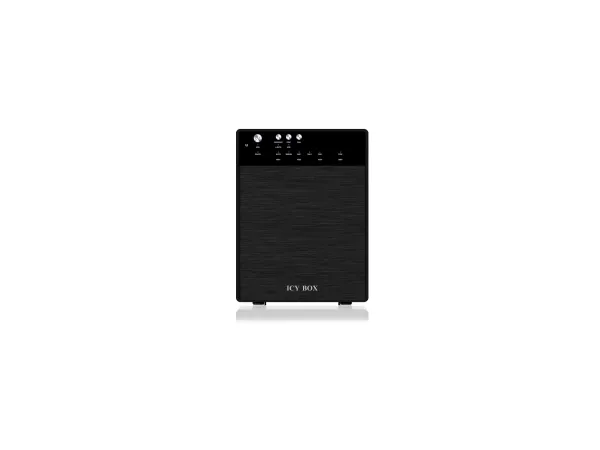 ICY BOX IB-3640SU3 - Harddisk-array - 4 bays (SATA-600) - HDD 0 - SATA 3Gb/s, USB 3.0 (ekstern)