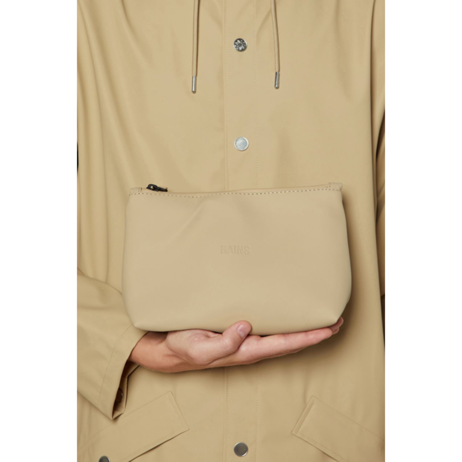 Rains Cosmetic Bag W3 sand
