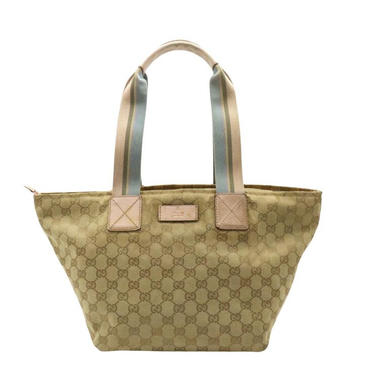 Gucci Vintage Gucci Shoulder Bag Beige