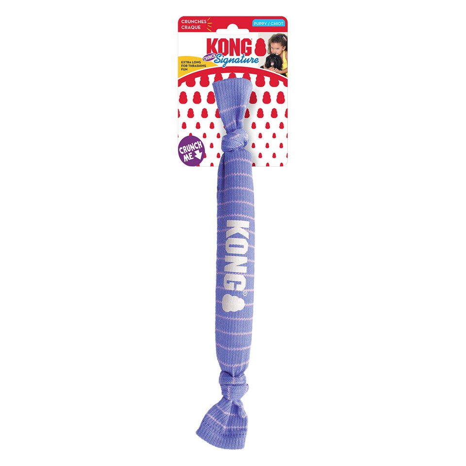 Kong - Puppy Signature Crunch Reb Single - Lilla