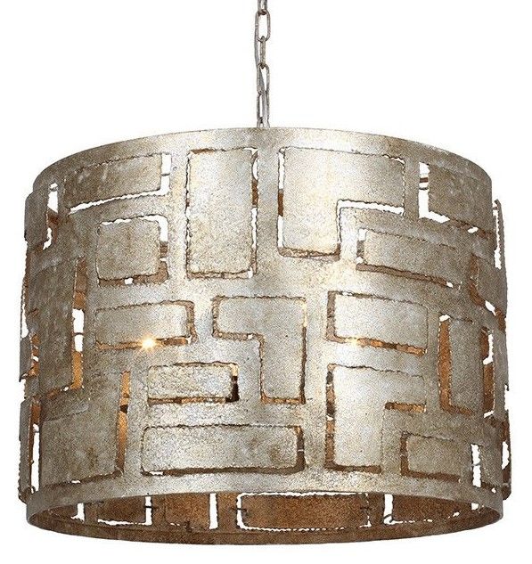 Hanglamp Zilver Pablo  | Leclercq & Bouwman⌀55  x H40 cm