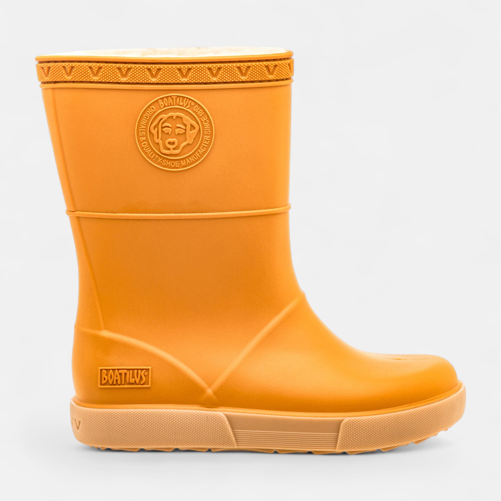 Bottes de pluie Garçon orange