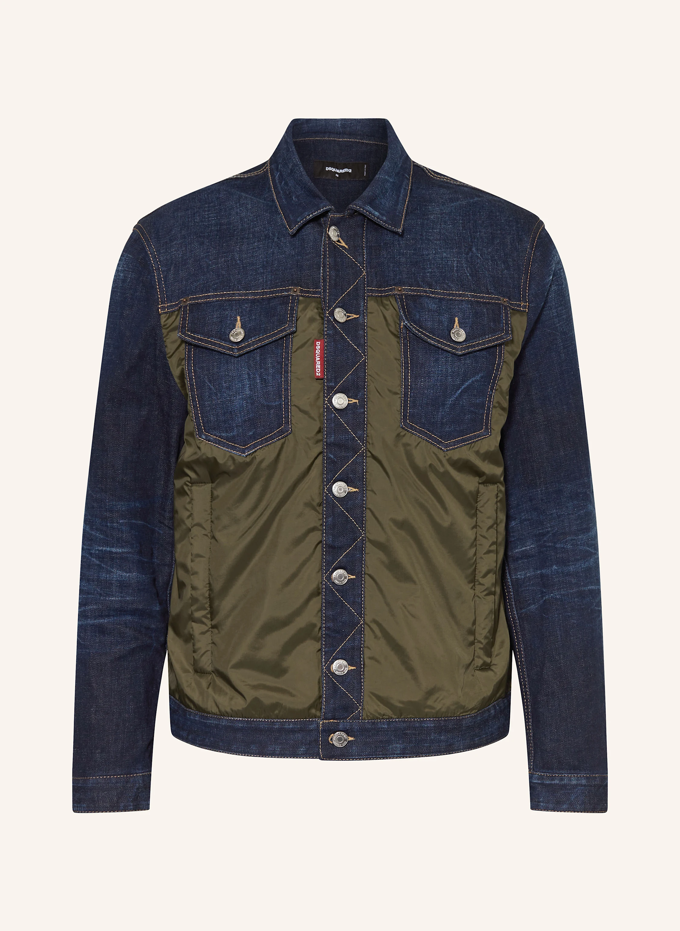 DSQUARED2 Jacke im Materialmix