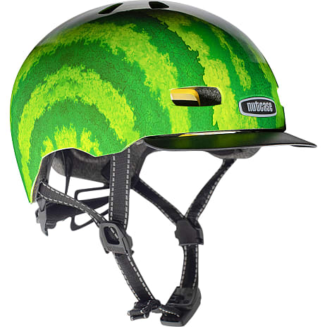 Nutcase cykelhjelm - grøn