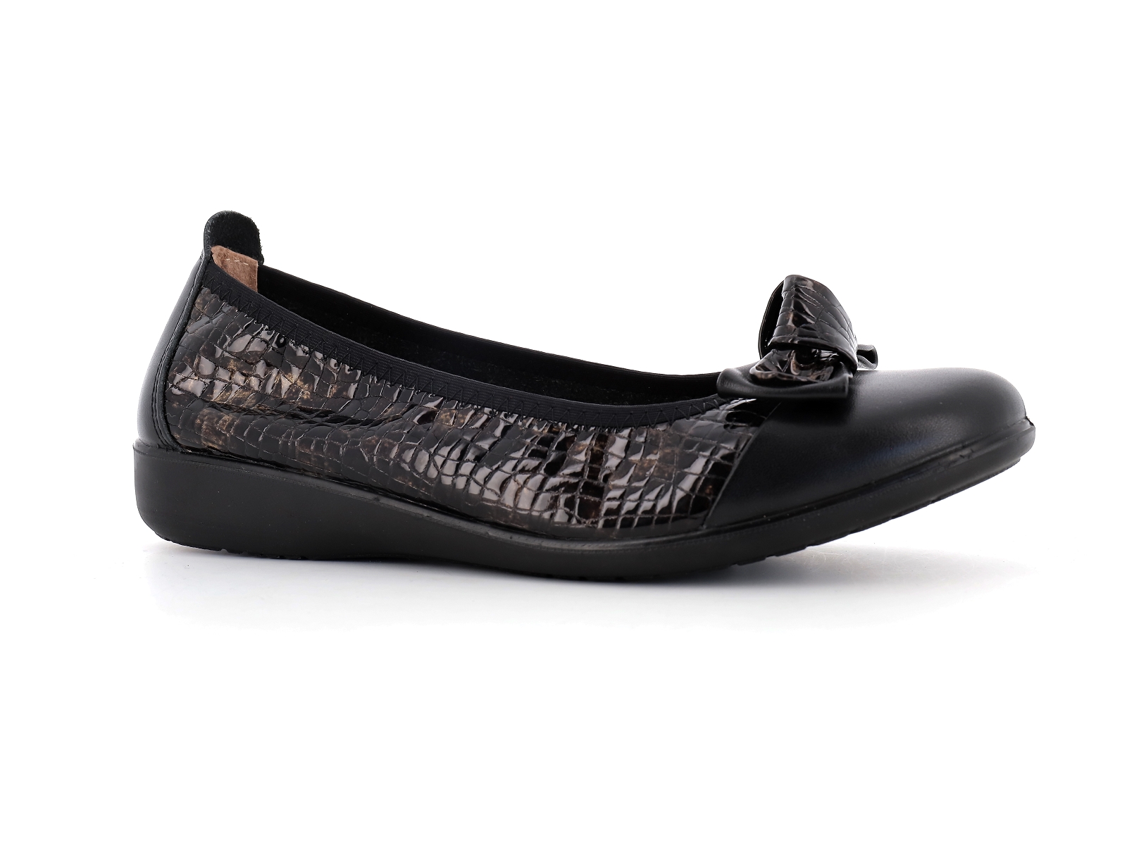 Inea-CAMELIA Cuir Noir Bronze