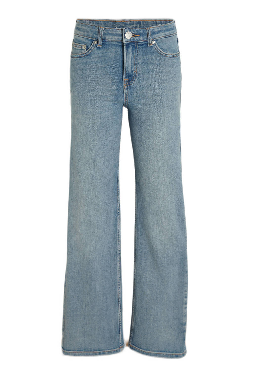 anytime wide leg jeans lichtblauw