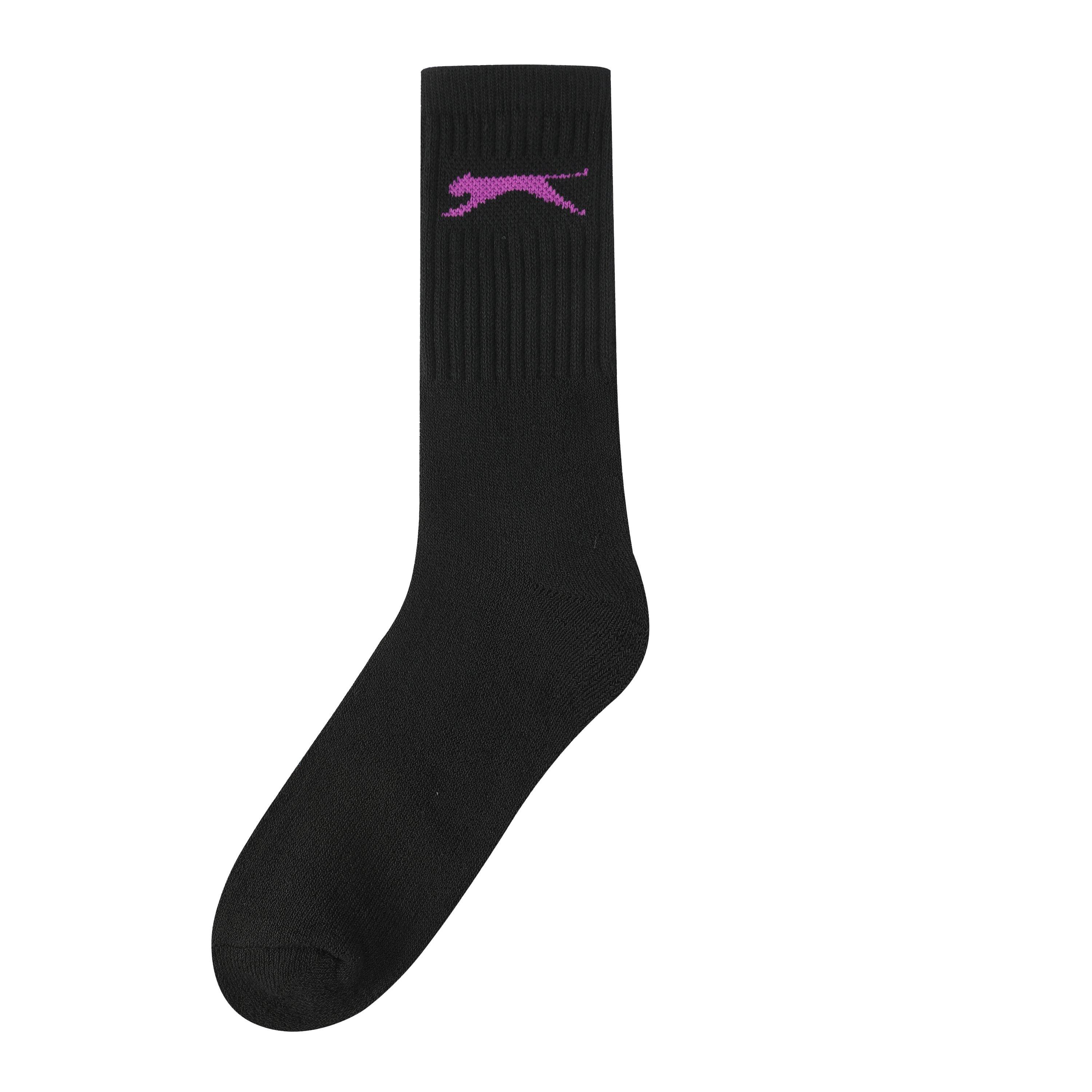 Slazenger 5 Pack Crew Socks Ladies