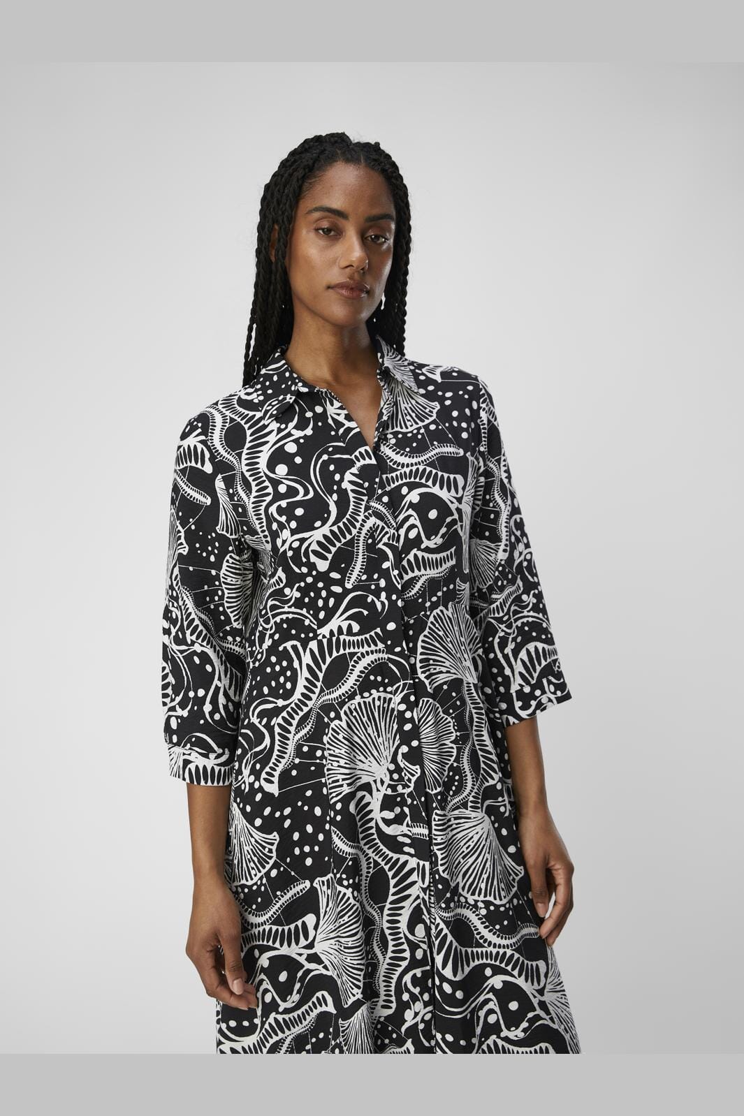 Object Objjessa Alli 3/4 Shirt Dress 132