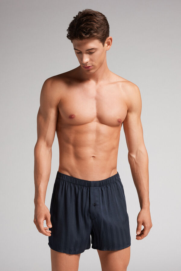 Cuecas boxer em tecido modal