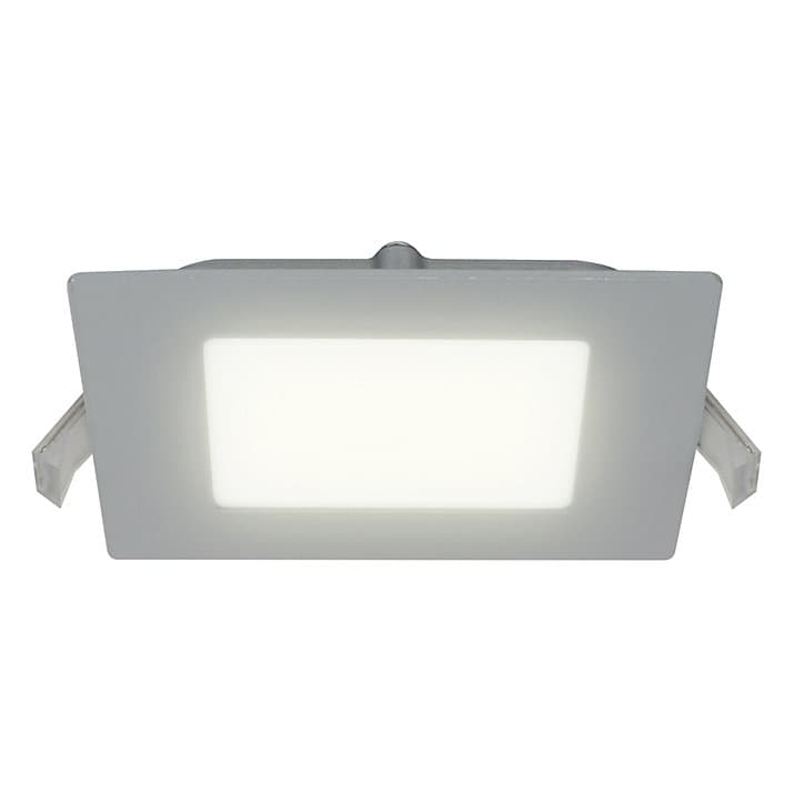 Spot encastrable LED intégrée Octave 380lm 4,8W IP20 Colours argent