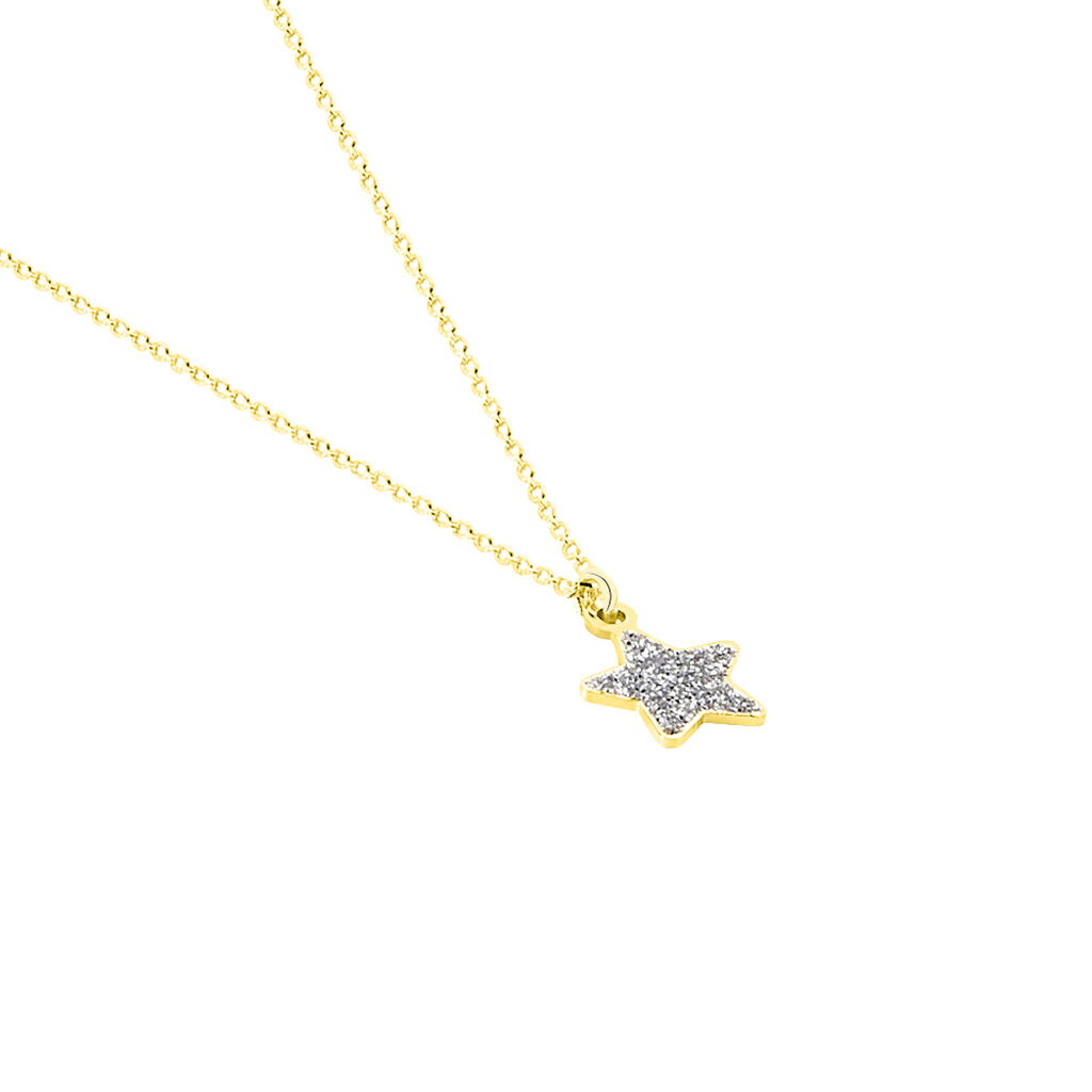 Collier Chirine Etoile Or Jaune