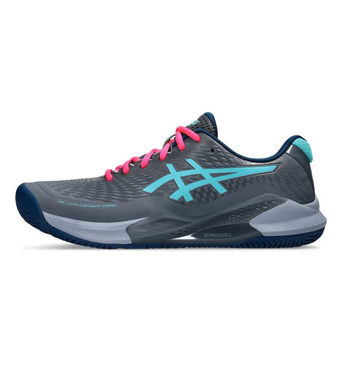 ASICS GEL-CHALLENGER 14 PADEL 1041A404 METROPOLIS-ENERGY-AQUA