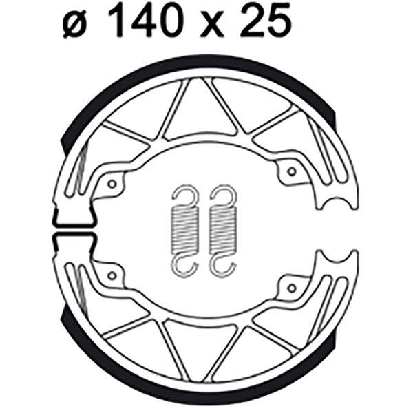 AP Racing - Machoires de frein LMS928