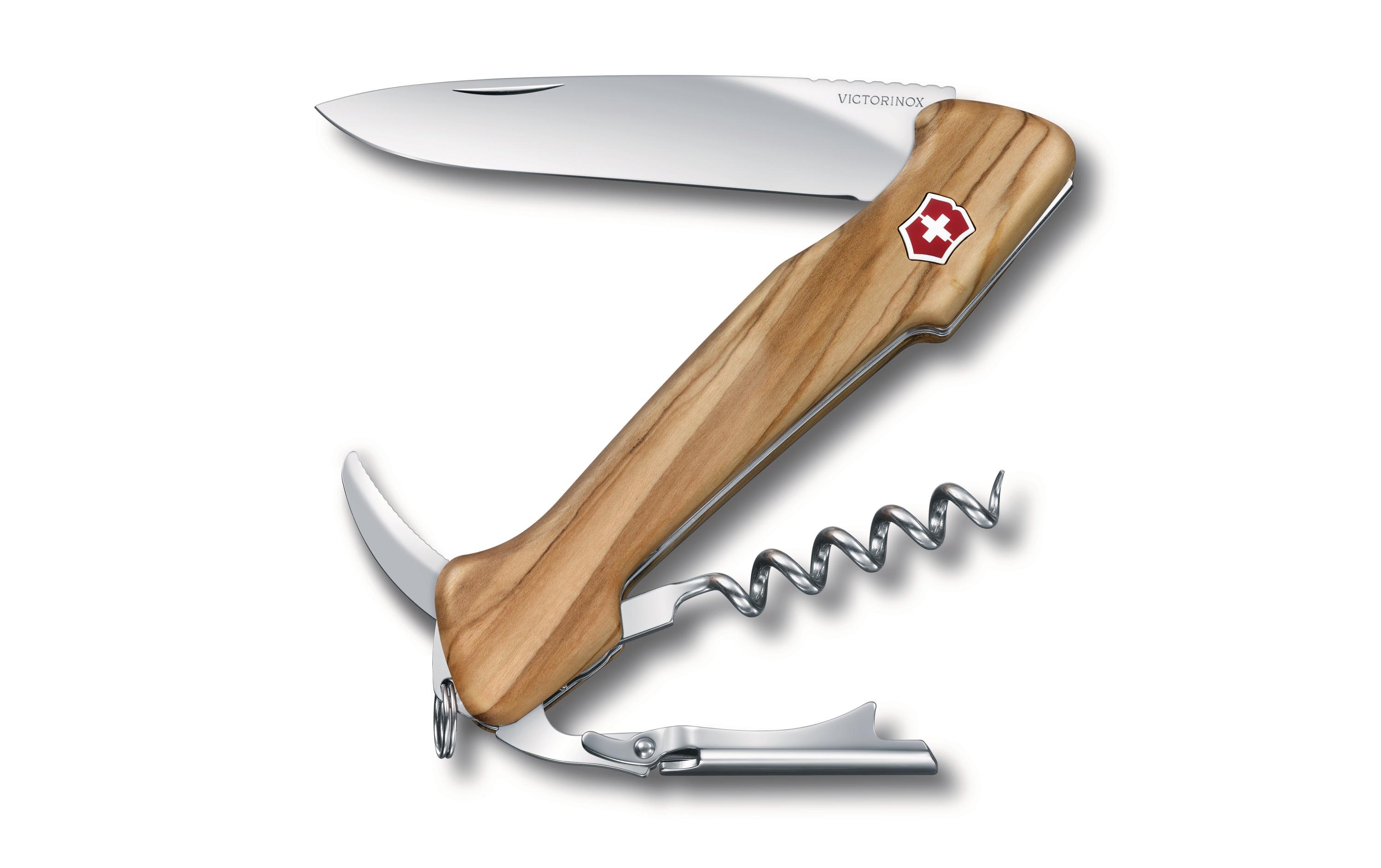 Taschenmesser Wine Master Olivenbaum<br>Schweizer Sackmesser