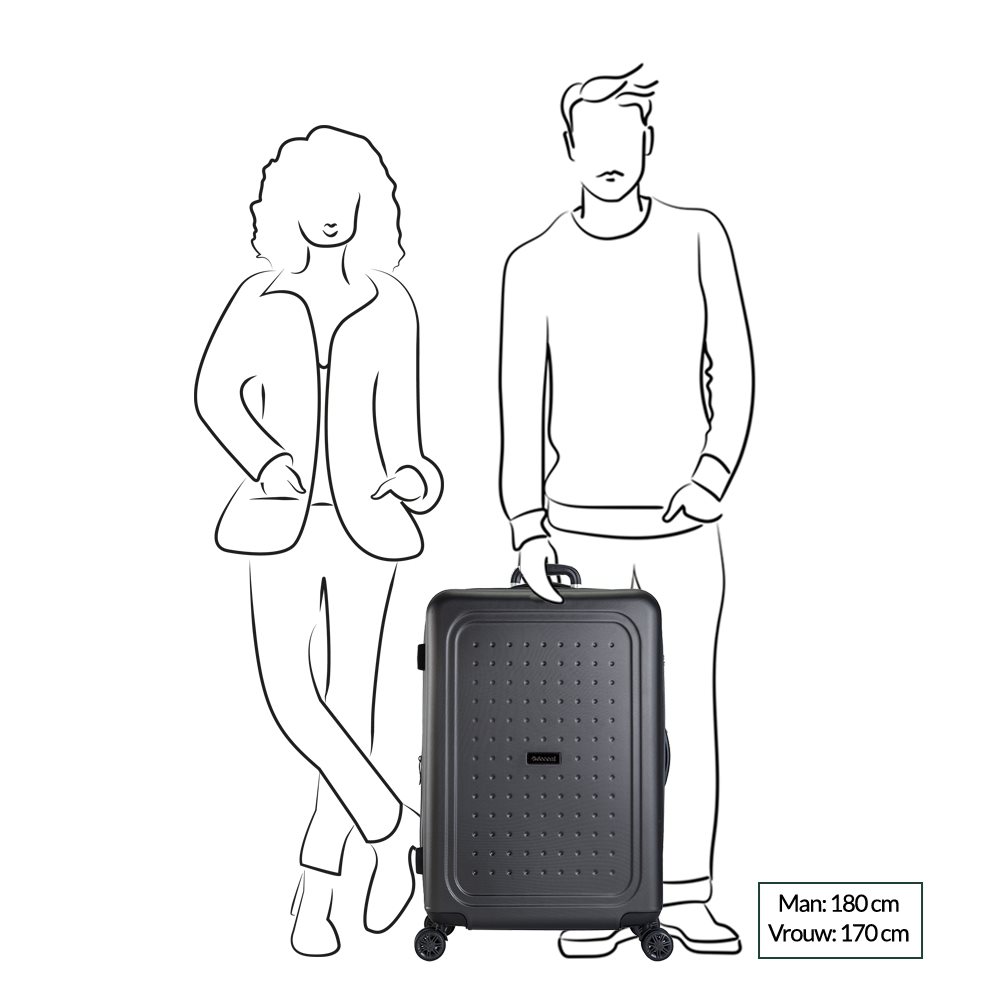 Decent Maxi Air Trolley 77 Expandable zalm