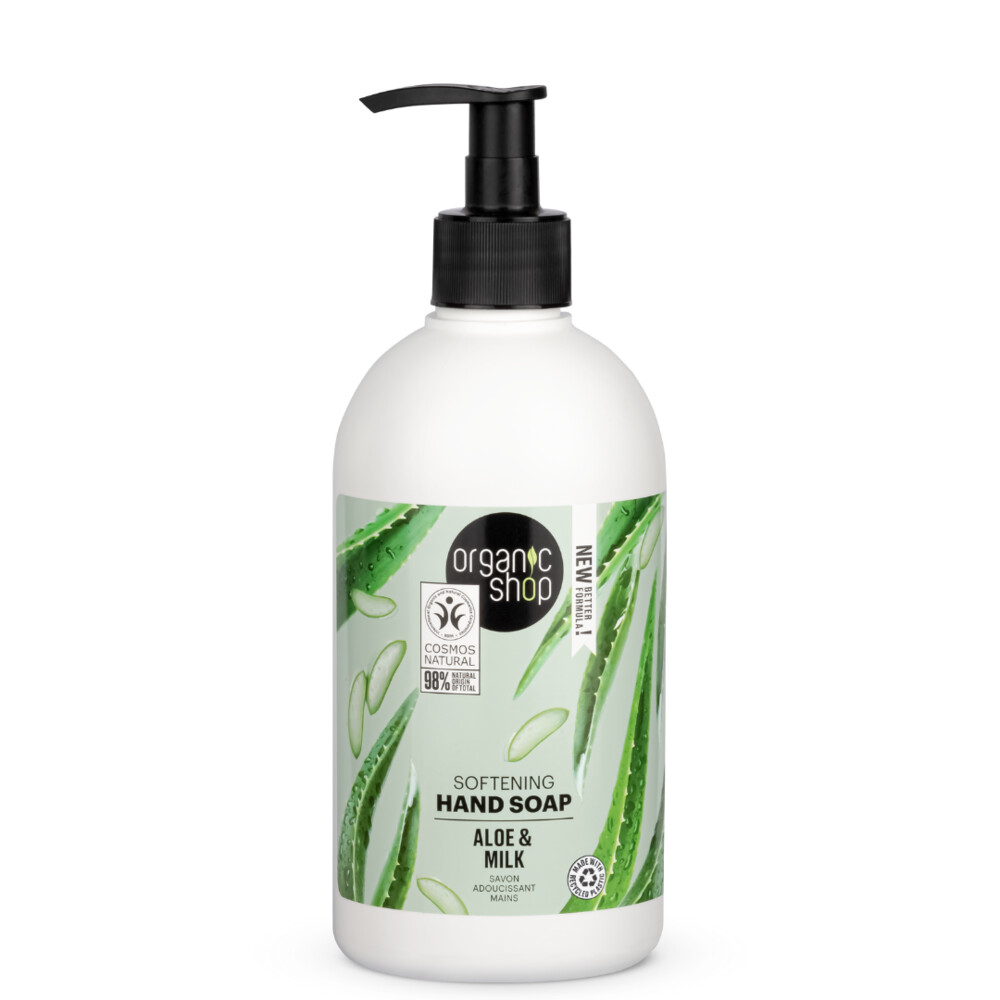 Organic Shop Handzeep Aloe and Milk500 ml