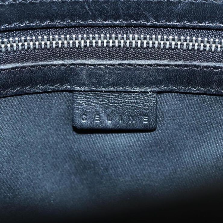 Celine Vintage Celine Shoulder Bag Black