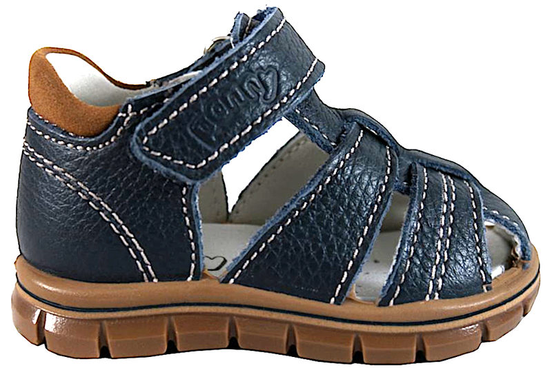 PONNY SKINDSANDAL MED LUKKET TÅ