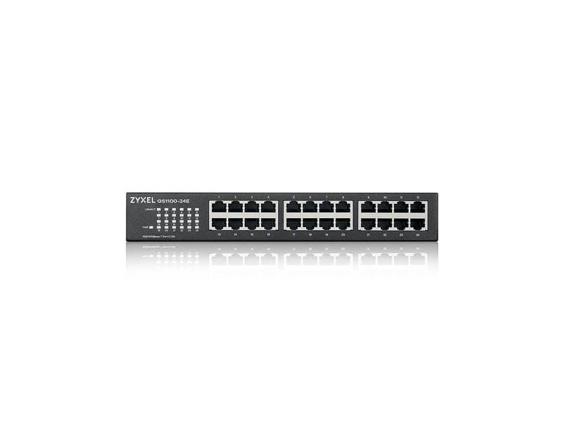 Zyxel Switch GS1100-24E V3 24 Port 24-Port GbE Unmanaged Switch