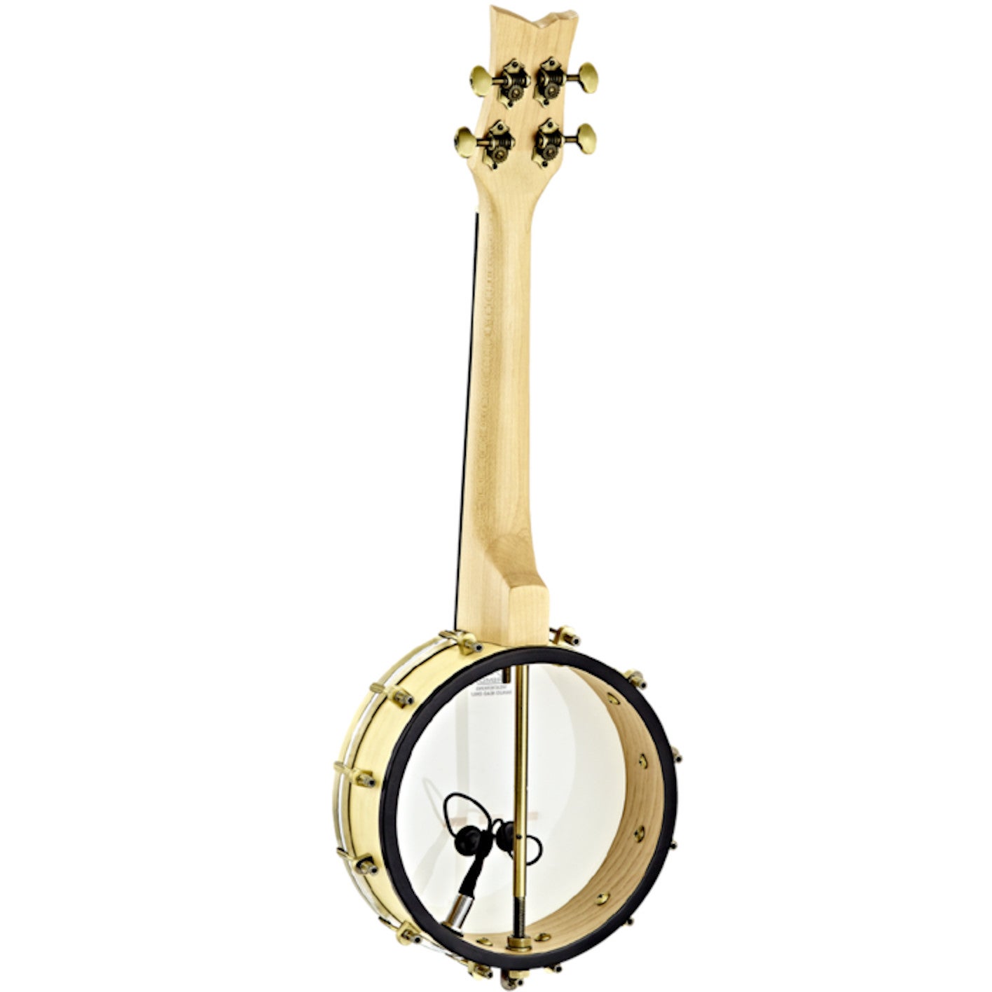 Ortega OUBJE90-MA banjolele met element en gigbag