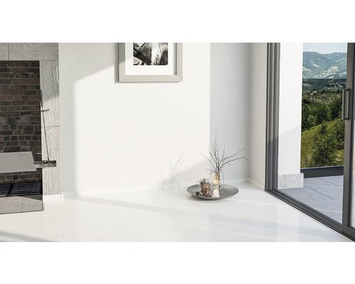 SKANDOR plint, wit glanzend, FOFA786 FU60L, 19 x 58 x 2400 mm
