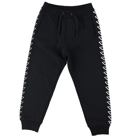 Emporio Armani Jogginghosen - Schwarz m. Weiß