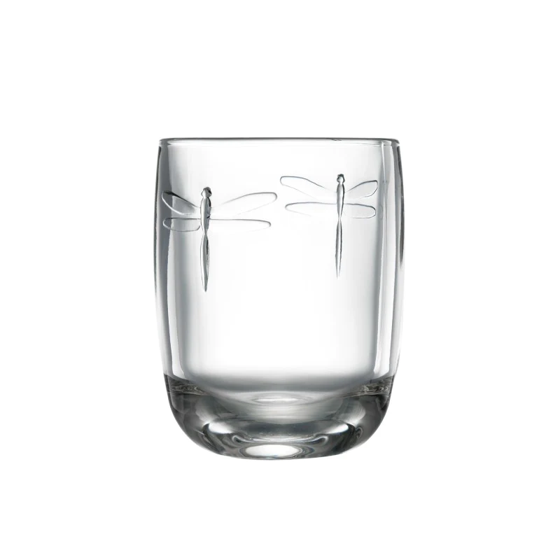 Lot de 6 verres à eau, LIBELLULES La Rochère