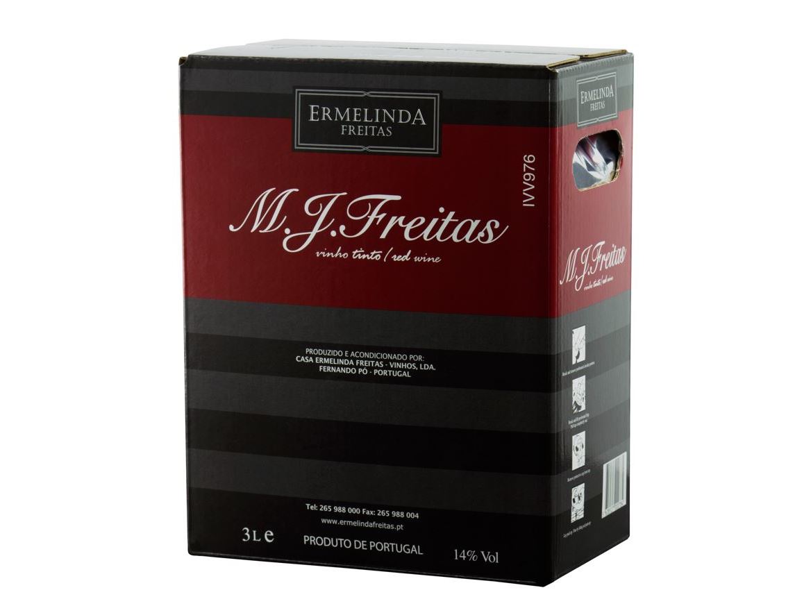 VINHO TINTO MJ FREITAS BAG IN BOX 3L