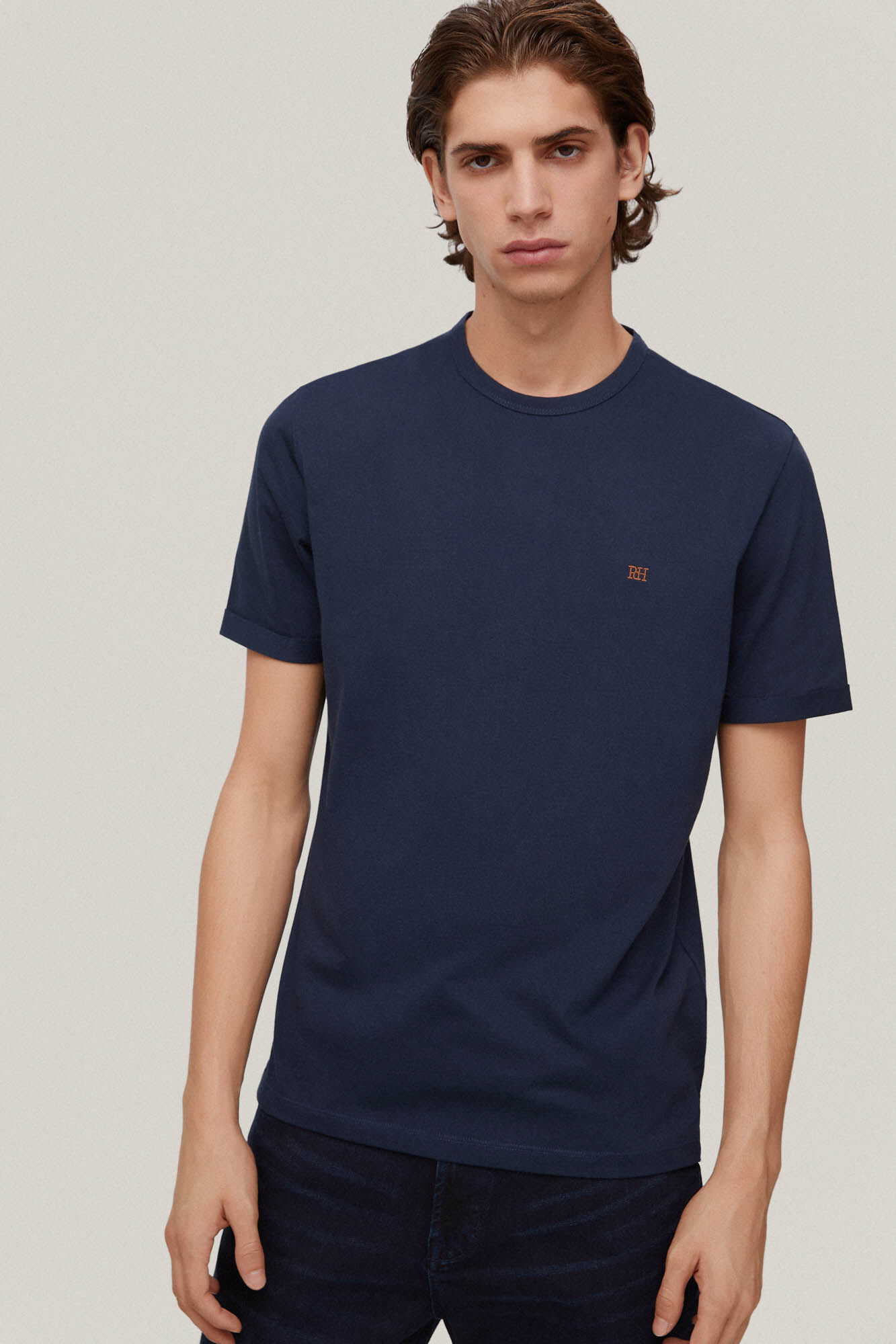Camiseta básica - Azul