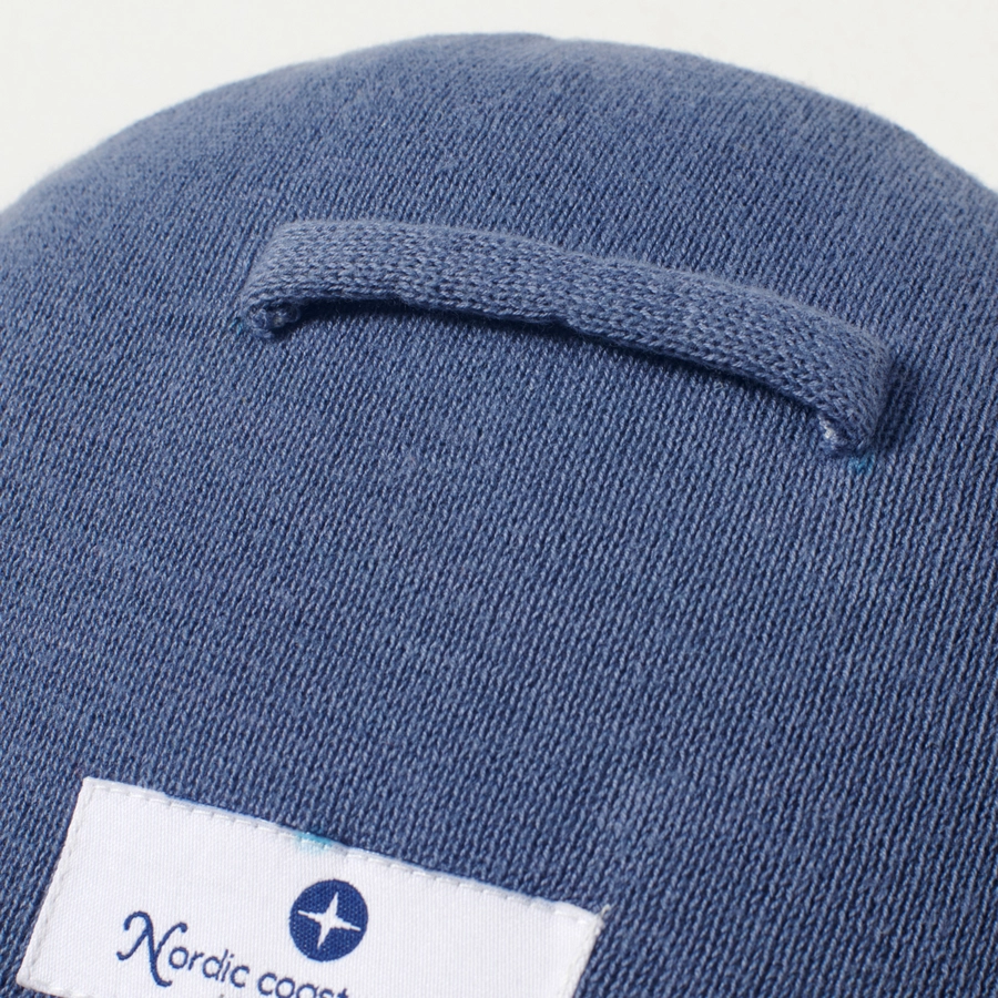 Nordic Coast Company Dekokissen Ballon blau