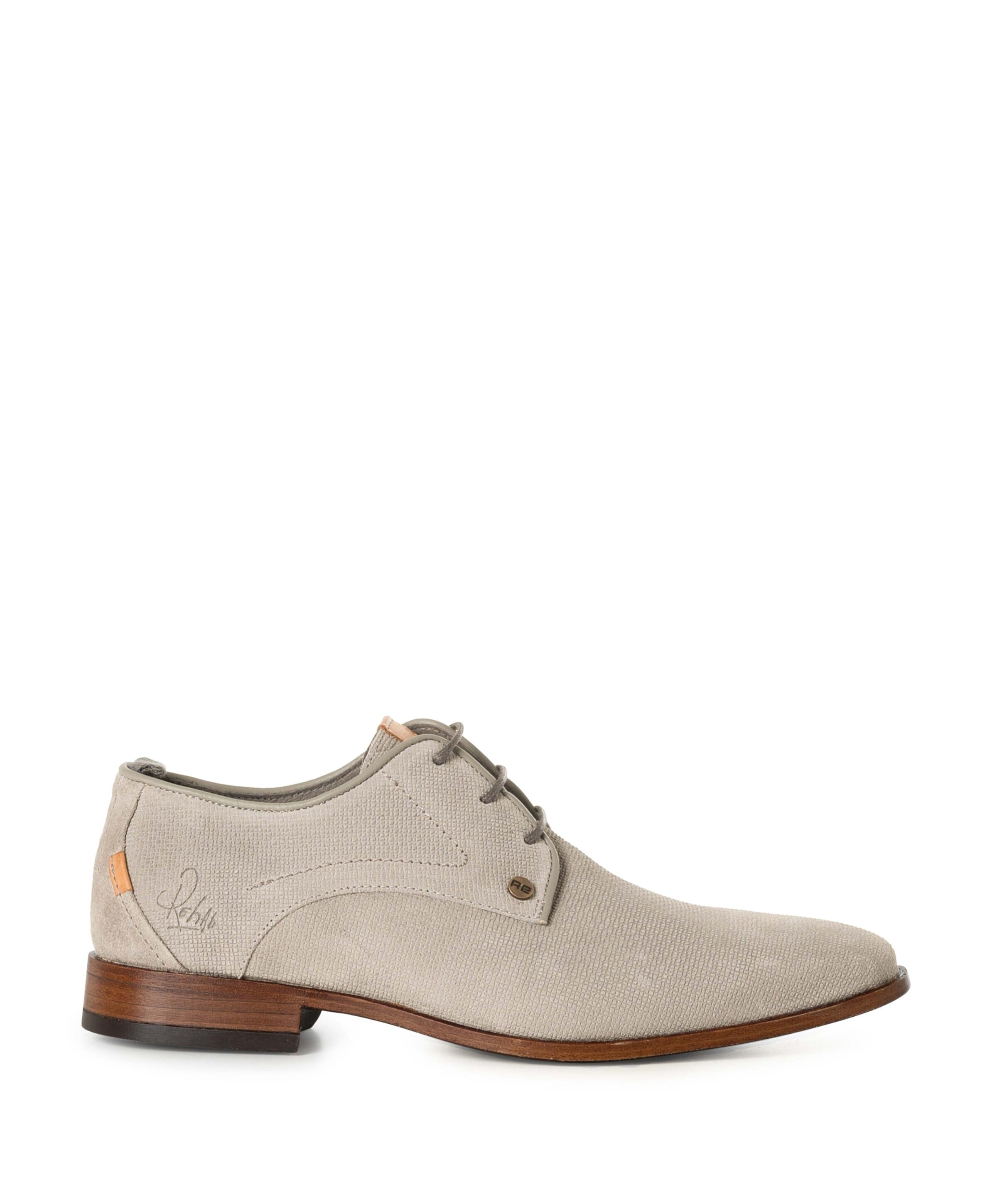 Rehab GREG WALL SUE heren veterschoenen beige