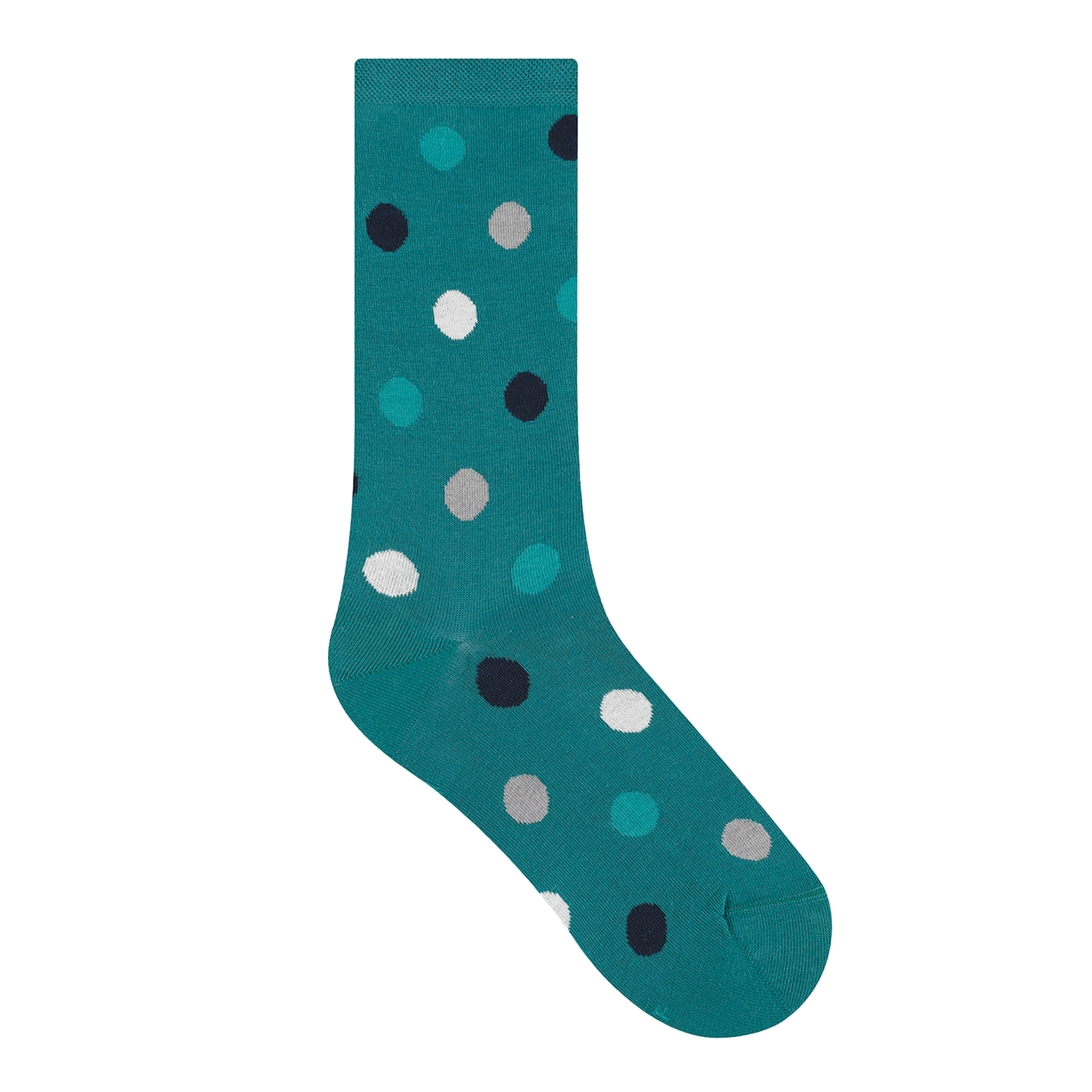 POIS - Chaussettes à pois en coton mélangé | Multicolore