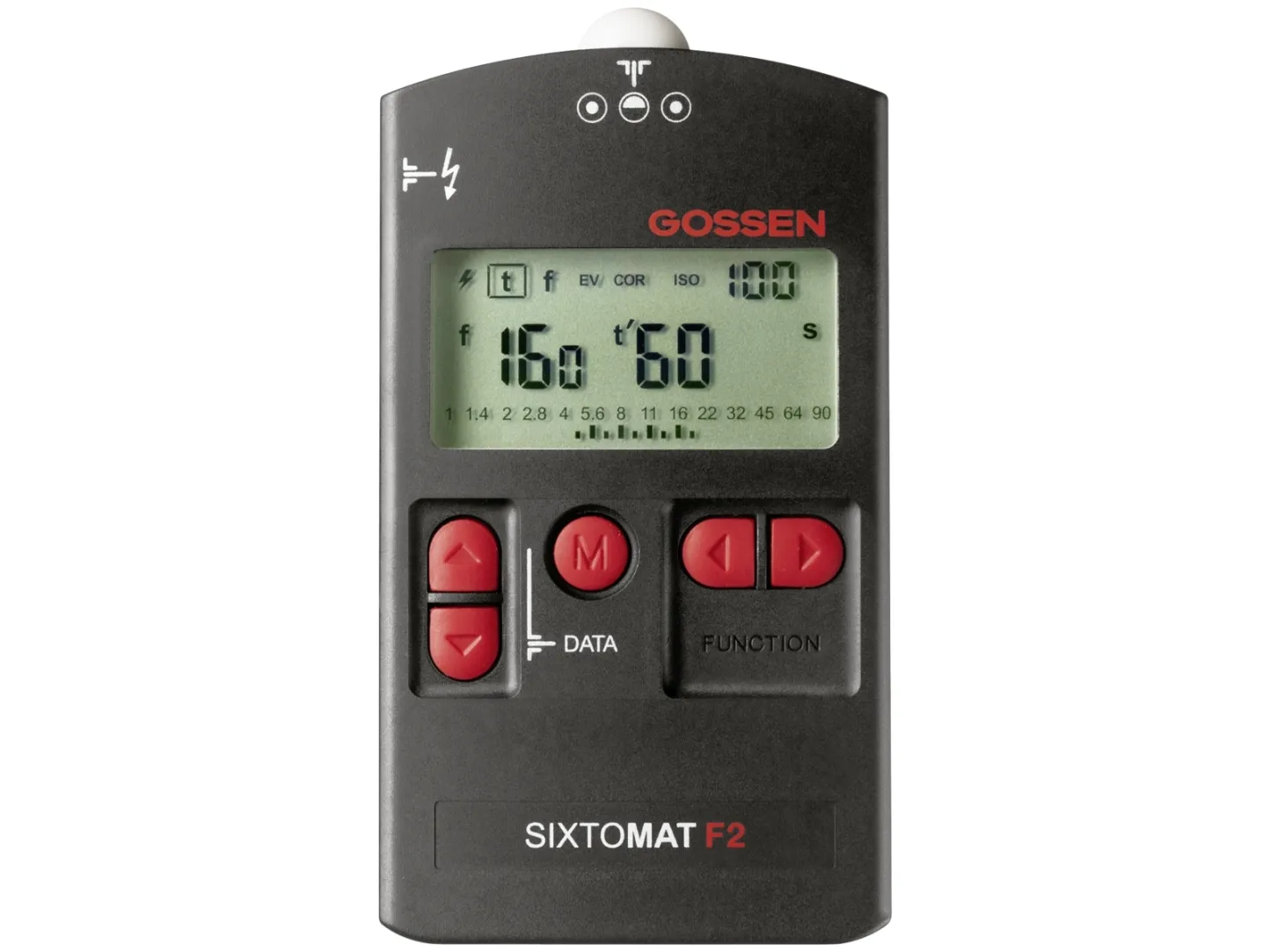 GOSSEN Sixtomat F2 - Belysningsmåler - cne mode (25P format) - digital