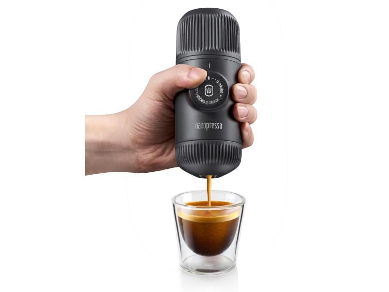 Wacaco Reisekaffeemaschine Nanopresso Bundle mit Nespresso Wacaco Nanopresso Bundle – Nespresso/Ground