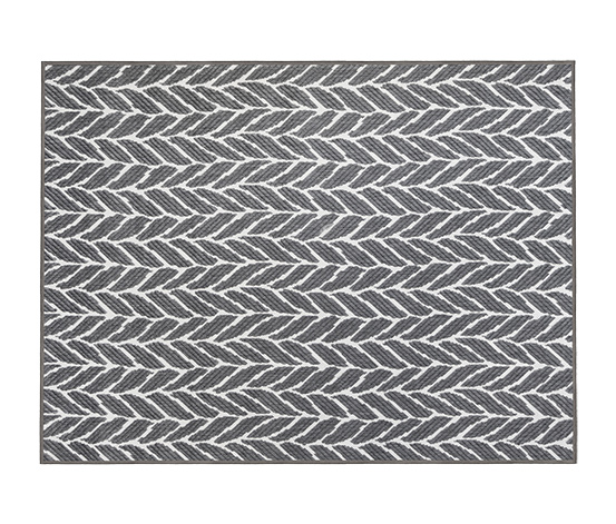 Outdoor-Wendeteppich »Knitted Joy«, grau, ca. 120 x 160 cm