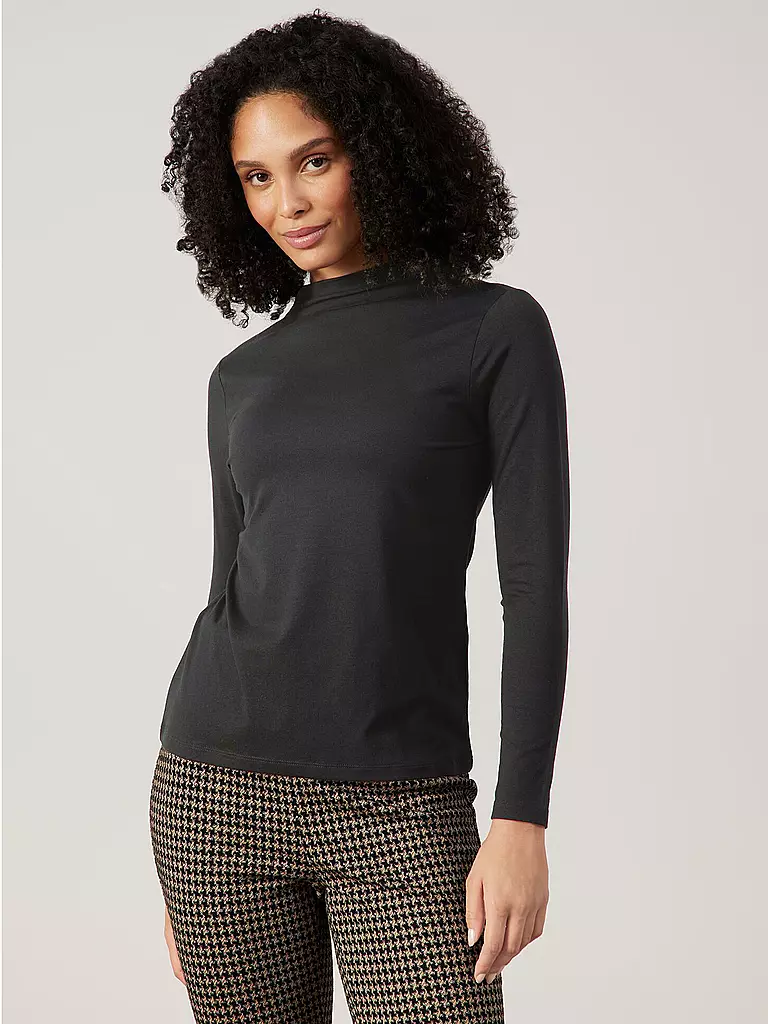 GERRY WEBER Langarmshirt schwarz