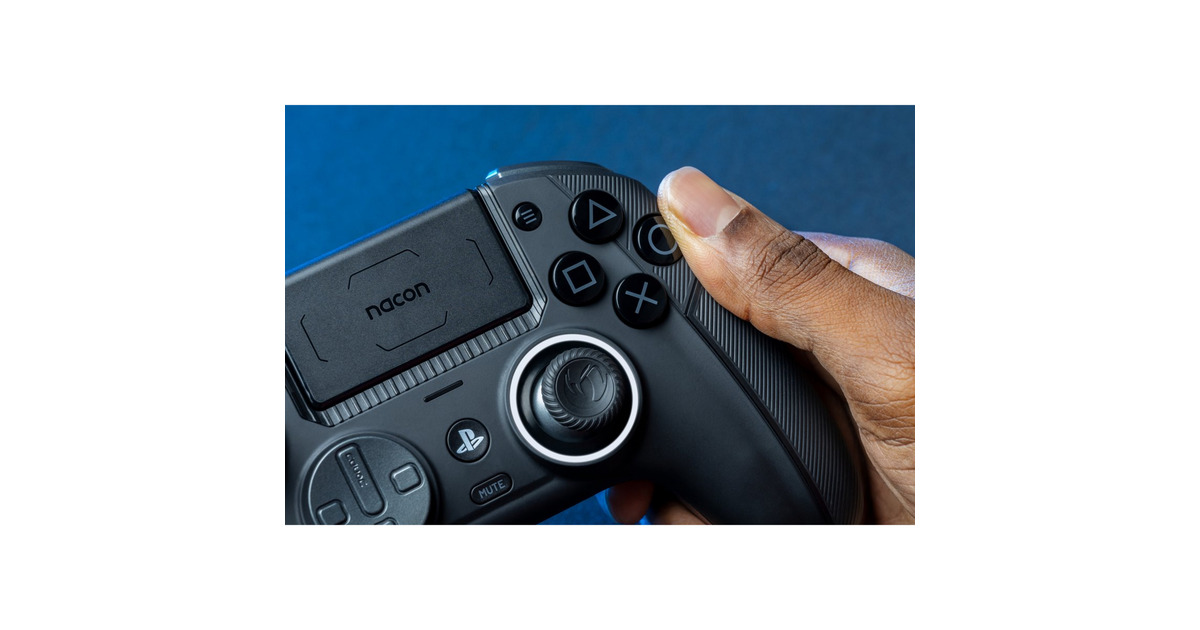 NaconRevolution 5 Pro - Zwart gamepad  (Zwart, PlayStation 5, PlayStation 4, Pc, 2.4 GHz / Bluetooth / USB-C)